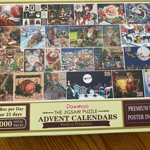 Christmas Advent Calendar Jigsaw Puzzle